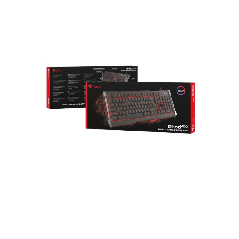 Keyboard Genesis Rhod 400, Black