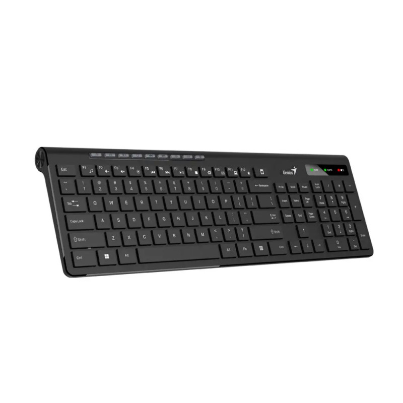 Клавиатура Genius SlimStar 7230, EN/RU, Black