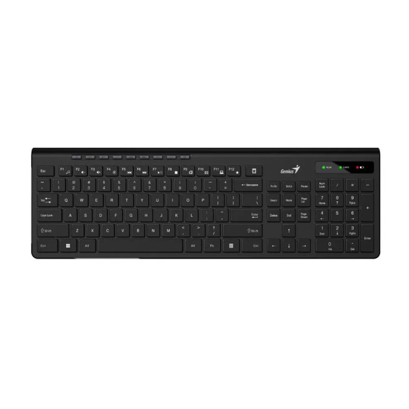 Клавиатура Genius SlimStar 7230, EN/RU, Black