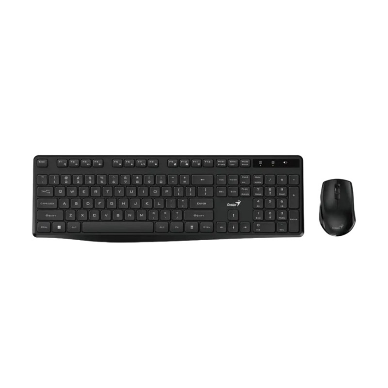 Keyboard Genius KM-8206S, EN/RU, Black