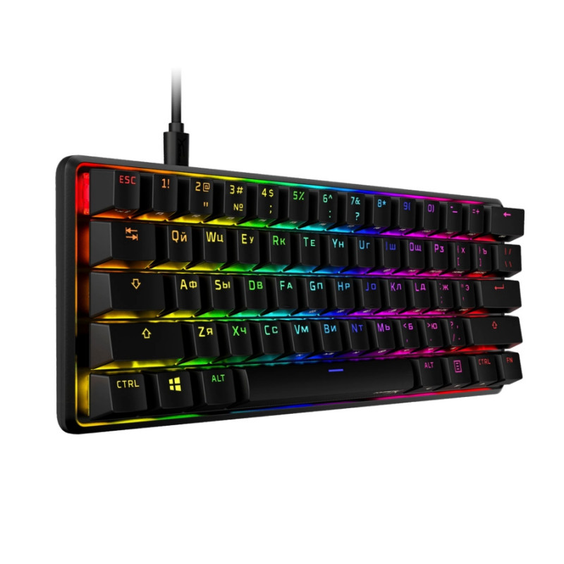 Клавиатура HyperX Alloy Origins 60, EN/RU, Black