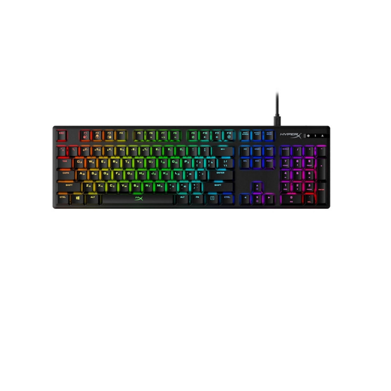 Клавиатура HyperX Alloy Origins, EN/RU, Black