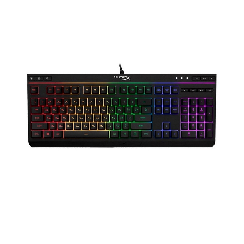 Keyboard HyperX Alloy Core RGB, RU, Black, 4P4F5AX#ACB