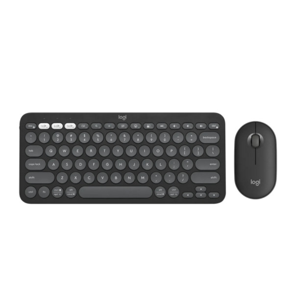 Клавиатура Logitech Pebble 2 Combo, Graphite Клавиатура Logitech Pebble 2 Combo, Graphite
