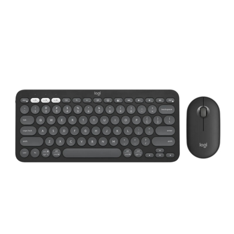 Клавиатура Logitech Pebble 2 Combo, Graphite