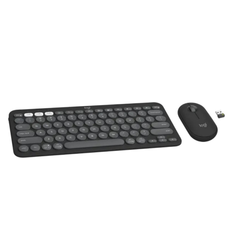 Клавиатура Logitech Pebble 2 Combo, Graphite