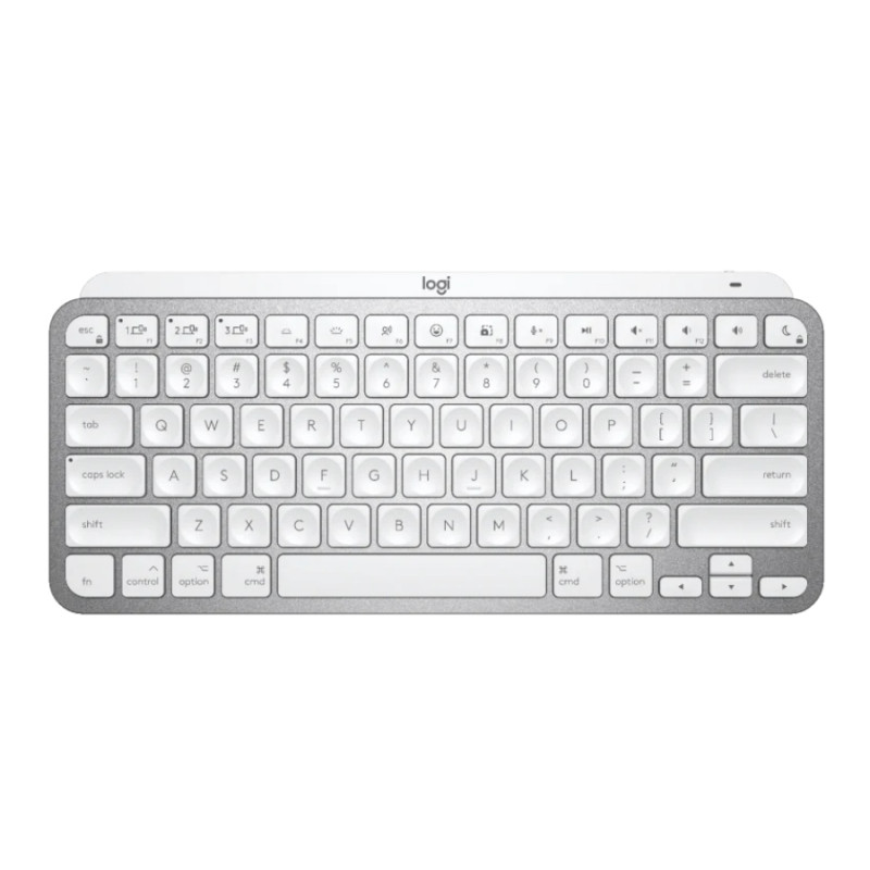 Logitech Wireless MX Keys Mini For Mac, Pale Gray