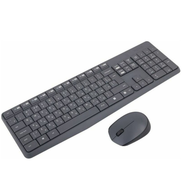 Клавиатура Logitech MK235, US/RU