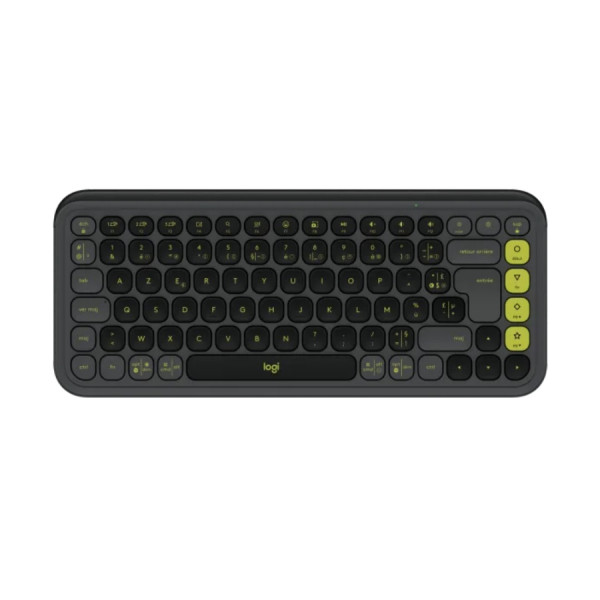 Клавиатура Logitech POP ICON, Graphite/Green