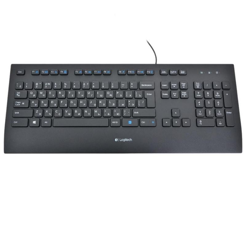 Клавиатура Logitech K280e, Black