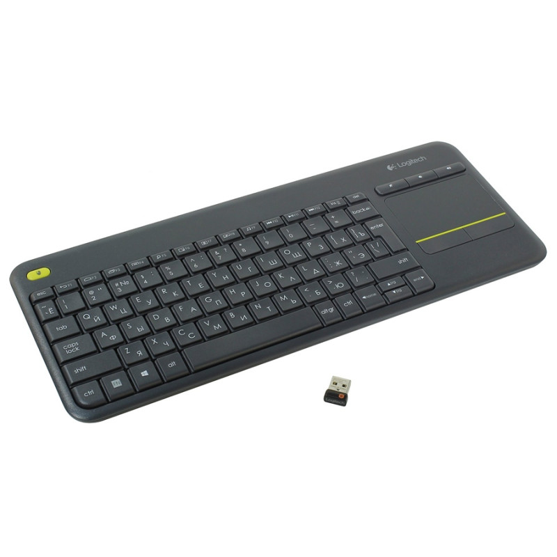 Клавиатура Logitech K400 Plus, Black