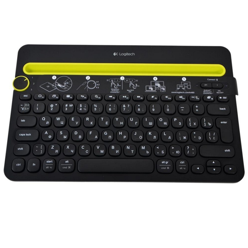 Logitech K480, Black