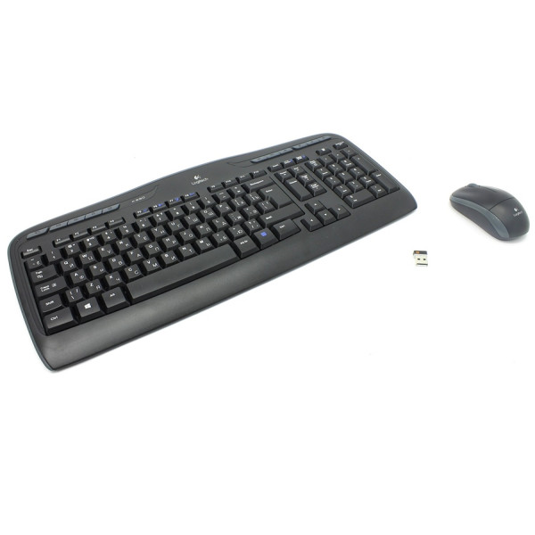 Keyboard Logitech MK330, RUS, Black