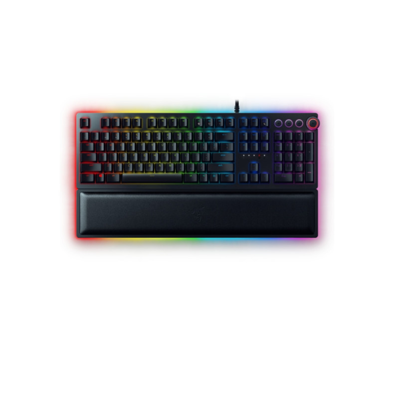 Gaming Keyboard Razer Huntsman Mini, Optical Red SW, Doubleshot PBT Keycaps,US Layout,USB, White