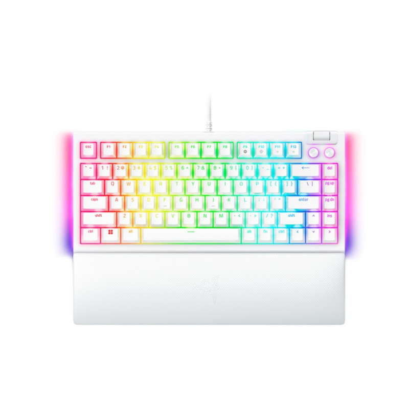 Клавиатура Razer BlackWidow V4 75, White Edition