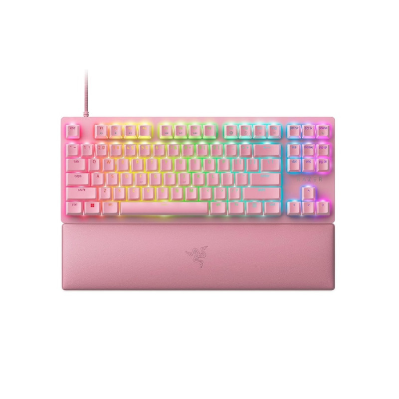 Клавиатура Razer Huntsman V2 Tenkeyless, Quartz Edition