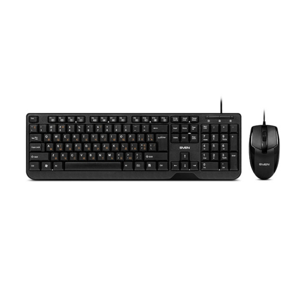 Клавиатура Sven KB-S330C, EN/RU, Black