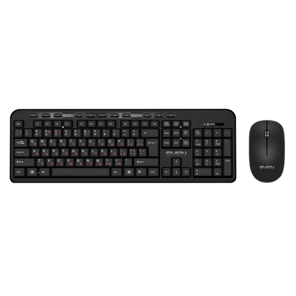 Клавиатура Sven KB-C3200W, En/Ru, Black