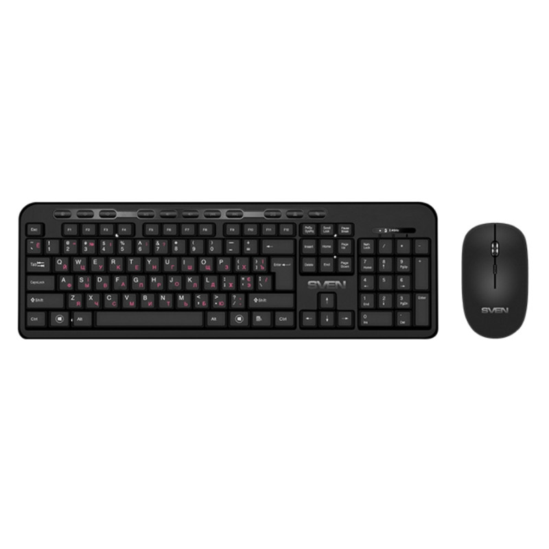 Клавиатура Sven KB-C3200W, En/Ru, Black