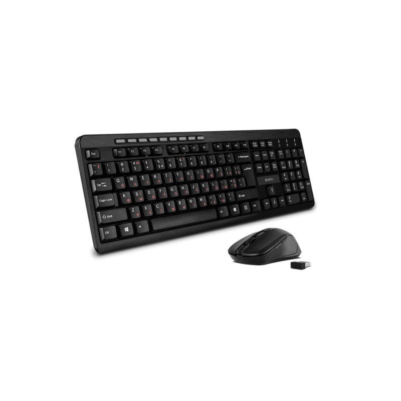 Клавиатура Sven KB-C3400W, EN/RU, Black