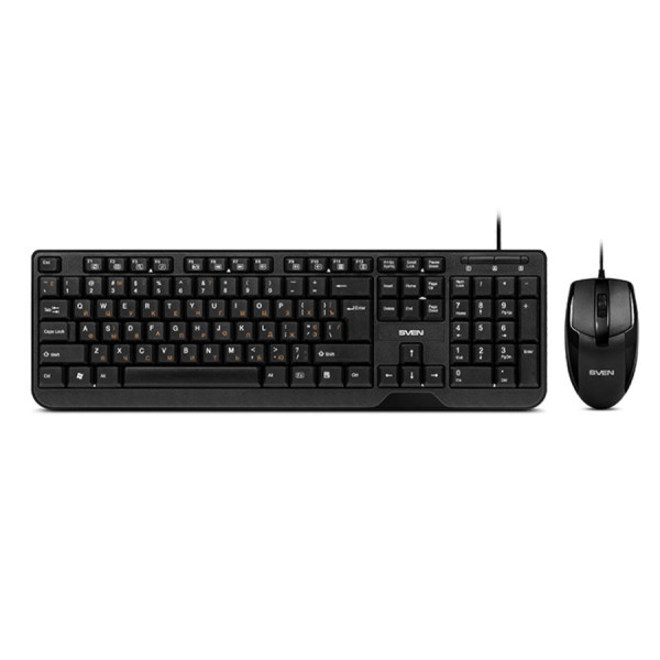 Клавиатура Sven KB-S320C, EN/RU, Black