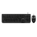 Keyboard Sven KB-S320C, EN/RU, Black