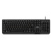 Keyboard Sven KB-S320C, EN/RU, Black