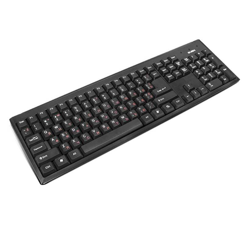 Клавиатура Sven Standard 303 Power USB+PS/2, Black