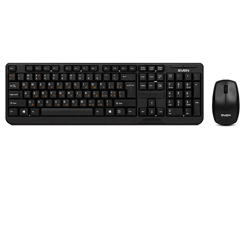 Keyboard Sven Comfort 3300 Wireless, Black