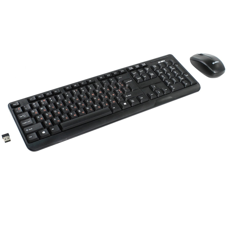 Keyboard Sven Comfort 3300 Wireless, Black