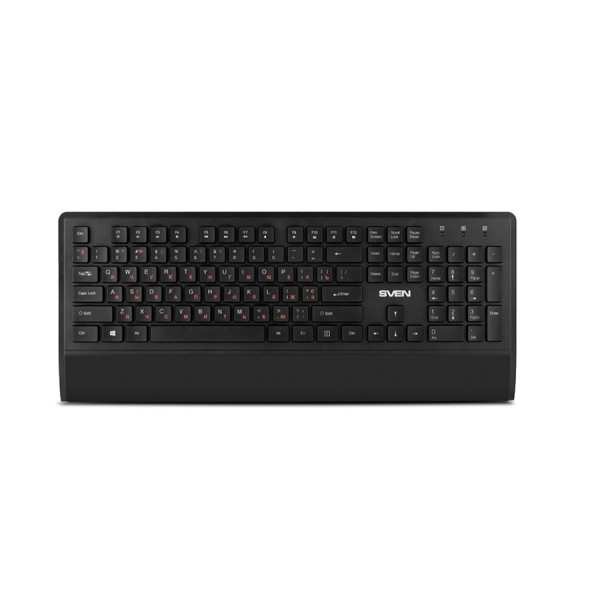 Клавиатура Sven KB-C3800W, Wireless, Black