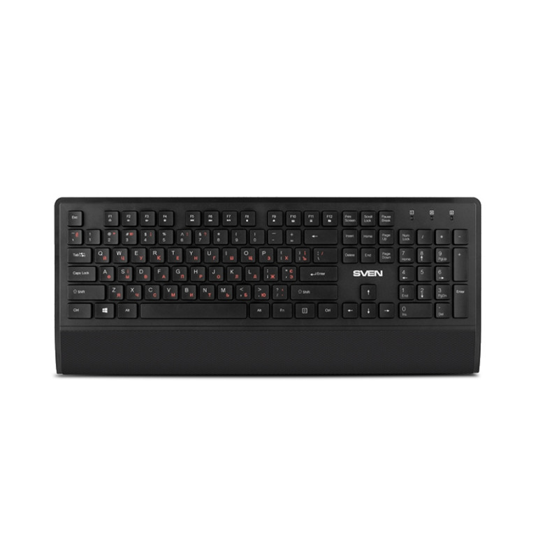 Клавиатура Sven KB-C3800W, Wireless, Black