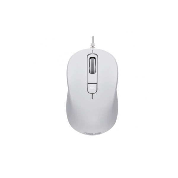 Mouse Asus MU101C Silent, White