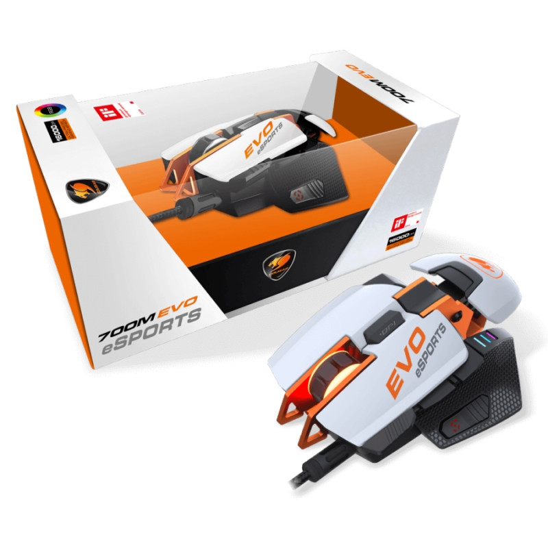 Cougar 700M EVO eSPORTS, White