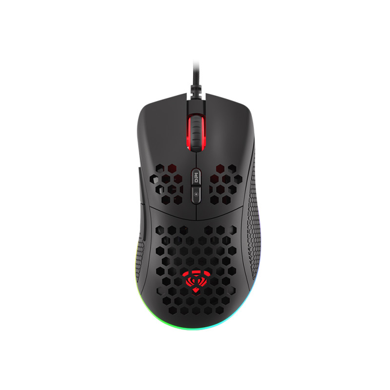 Mouse Genesis Krypton 555, Black