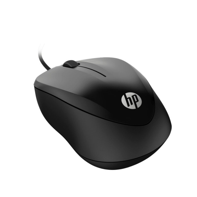 Мышь HP 1000 Wired, Black