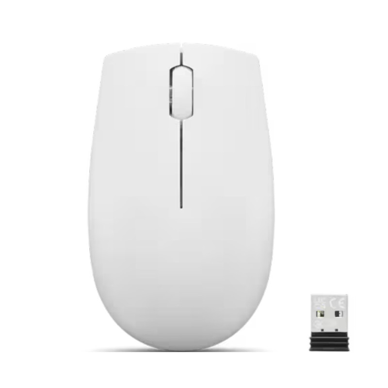 Mouse Lenovo 300 Wireless, Cloud Grey