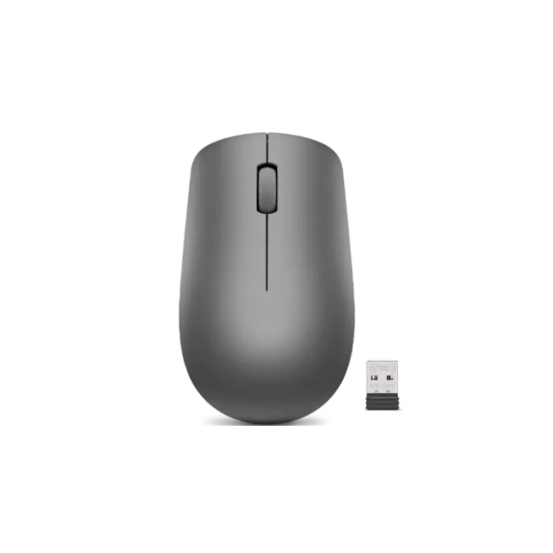 Mouse Lenovo 530, Wireless, Graphite