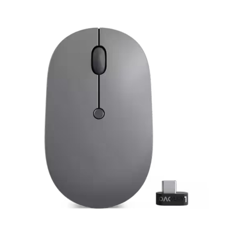 Мышь Lenovo Go USB-C, Wireless, Storm Grey