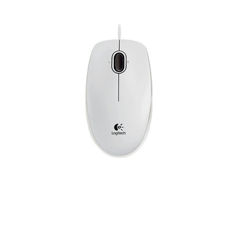 Mouse Logitech B100, White
