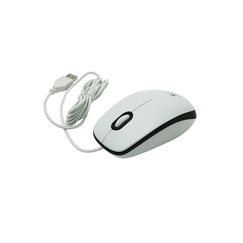 Мышь Logitech M100, White