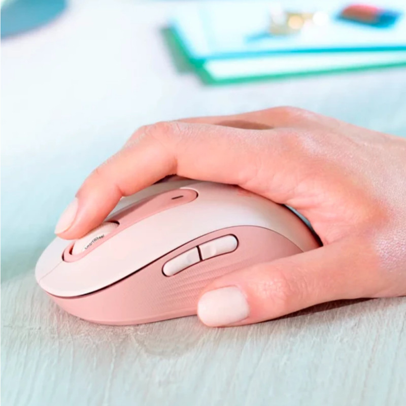 Мышь Logitech M650 L Signature, Rose