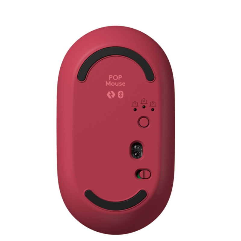 Мышь Logitech POP Mouse with Customizable Emoji, Heartbreaker/Rose