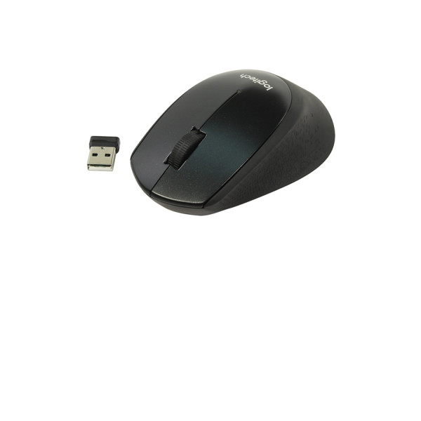 Mouse Logitech M330 Silent Plus, Black, Wireless