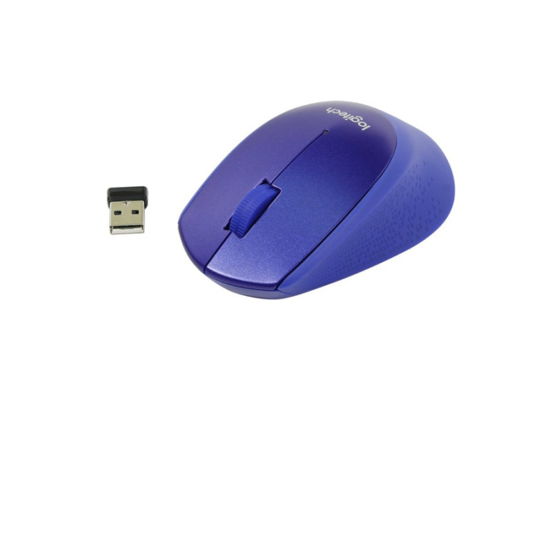 Мышь Logitech M330 Silent Plus, Blue