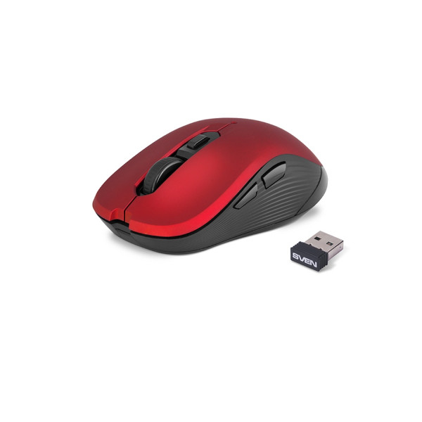 Mouse Sven RX-560SW, Red, 91732