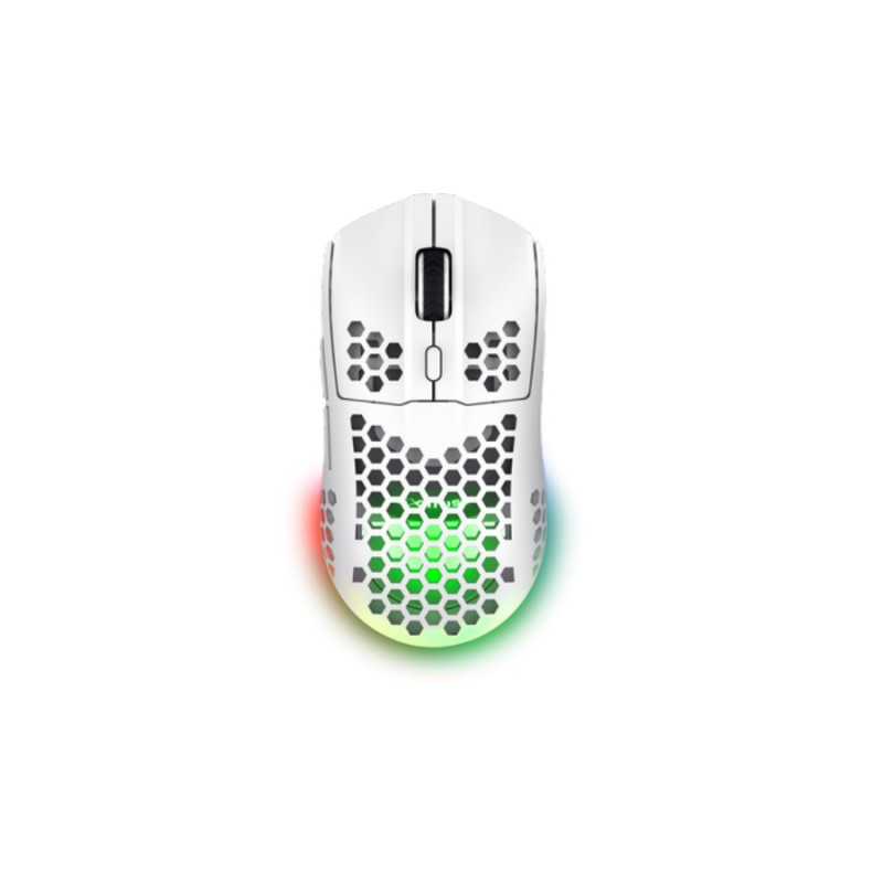 Mouse Trust GXT 929W HELOX, White
