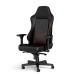 Кресло Noble Hero NBL-HRO-RL-BRD Black/Red Real Leather, 215181
