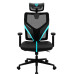 Кресло ThunderX3 Yama1 Black/Cyan