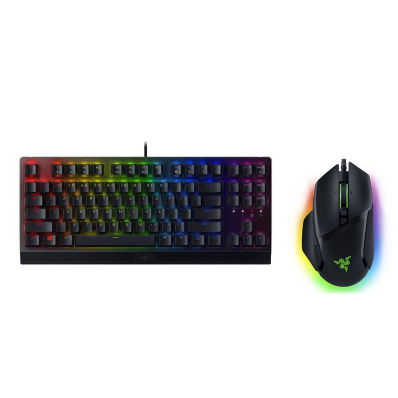 Комплект Gaming 7, клавиатура Razer BlackWidow V3 без ключа, черная + мышь Razer Basilisk V3, черная